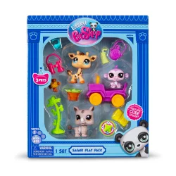 Ігровий набір LITTLEST PET SHOP – САФАРІ (3 фігурки, аксес.)