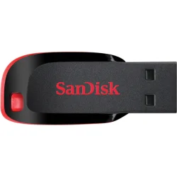 Флеш-накопичувач SanDisk USB 2.0 Cruzer Blade 64Gb Black/Red