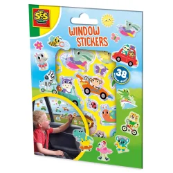 Набір наліпок на вікна – ВЕСЕЛІ ТВАРИНИ