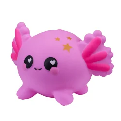 Колекційна іграшка-антистрес SMOOSHZEES серії "Luvzees" – АКСОЛОТЛЬ ДЖЕЛЛІ