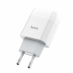 Мережевий зарядний пристрій HOCO C73A Glorious dual port charger 12W White