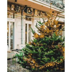 Картина за номерами "Передноворічна красуня" BS52610, 40х50 см 