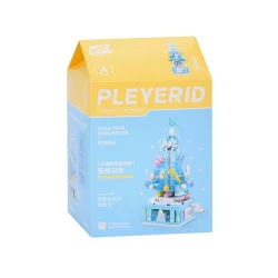 Конструктор дитячий Новорічна Ялинка SLUBAN M38-P8035 Синий