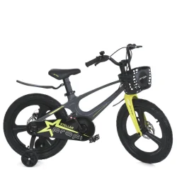 Велосипед дитячий MB 181020-3, 18 дюймів, сірий