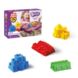 Кінетичний пісок "Замок" Art Craft (600 г) (270*240*60 мм) "dede"