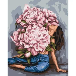 Картина за номерами "Розкішний букет" 10163-AC 40х50 см                                                        