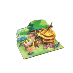 Дерев'яний пазл 3D "Bees" 68039W 43 деталі 