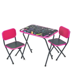 Дитячий Столик Creative Creative Creative малиновий, складаний, стільниця 60 х 40 см