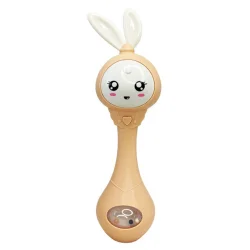 Інтерактивна іграшка-брязкальце "Зайчик" MGZ-1210(Peach)