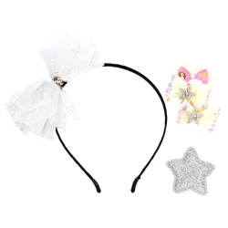 Дитячий набір "Принцеса" 0105-036-4 обруч, резинка, затискач