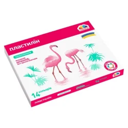 Набір для ліплення пластилін "Захоплення" 200313, 14 кольорів