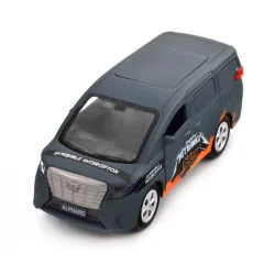 Автомодель серії "Шеврони Героїв" Toyota Alphard "Загін метеликів" TechnoDrive KM6011