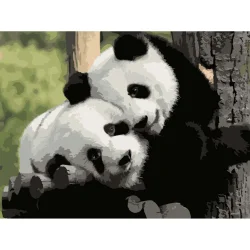 Картина за номерами "Щирі обійми" 504018-NC 40х50 см