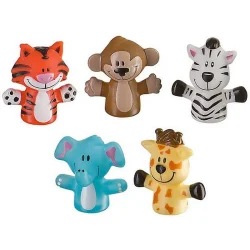 Дитячий набір іграшок на пальці "Весела малеча" 8700_Сафари_с_обезьянкой