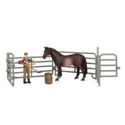 Дитячий іграшковий набір "Ферма" Q9899-X3_2 кінь з парканом