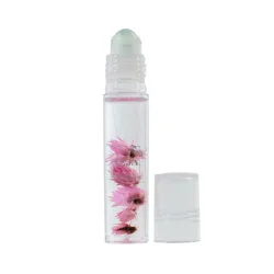 Дитяча олійка-блиск для губ Aqua Fleur T22004 з рожевими квітами