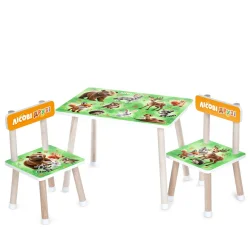 Дитячий Столик M 501-3 стільниця 60 х 40 см, 2 стільчики