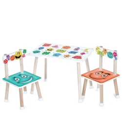Дитячий Столик M 501-4 стільниця 60 х 40 см, 2 стільчики