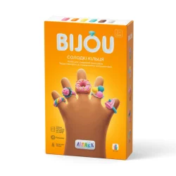 Набір самозатвердіючого пластиліну Біжутерія Солодкі Кільця ЛІПАКА 31002-UA01