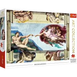 Пазли - (1000 елм.) - "Створення Адама"