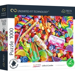 Пазли - (1000 елм.) - Безмежна колекція: "Льодяники та цукерки"