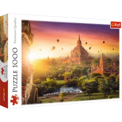 Пазли - (1000 елм.) - "Стародавній храм Бірма"