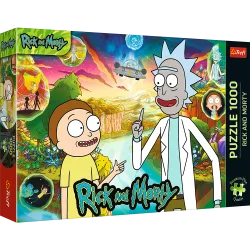 Пазли (1000 елм.) - "Рік і Морті"/Trefl