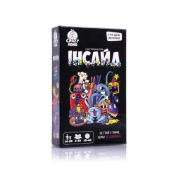 Карткова гра "Інсайд" VT5903-03, 50 карток, правила гри