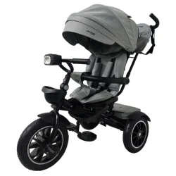 Дитячий триколісний велосипед MODENA ME 1193 Gray, з батьківською ручкою