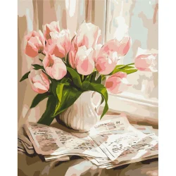 Картина за номерами "Ранок у променях ніжності" BS54276, 40х50 см