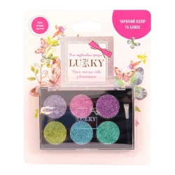 Дитячий крем-тіні для повік з блискітками T16128 з аплікатором