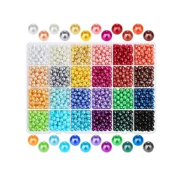 Набір для творчості "Бісер" 1199-87 намистини, гумка, пластикова коробка