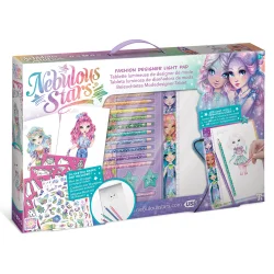 Набір для творчості із світловим планшетом NEBULOUS STARS - МОДА ТУМАННИХ ЗІРОК