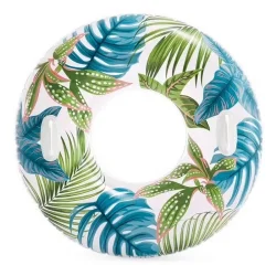 Дитячий надувний круг "Листя" 58263-6 з двома ручками