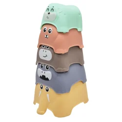 Іграшка для купання 666-01 Логіка пірамідка тварини