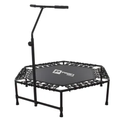 Батут для фітнесу з поручнем MS 3256, 125 см