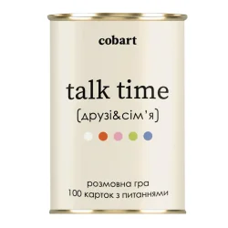 Карткова гра Talk time "Друзі та сім'я" СS-CG-005, 100 карток