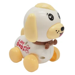 Іграшка заводна Собака 665  Білий