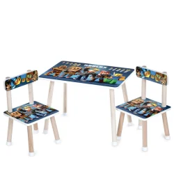 Дитячий столик M 501-23 стільниця 60 х 40 см, 2 стільчики