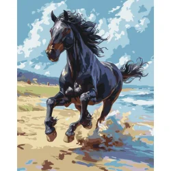 Картина за номерами "Шляхетний скакун" 11703-AC 40х50 см
