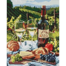 Алмазна мозаїка "Полуденний бенкет" ©art_selena_ua AMO8089, 40х50 см