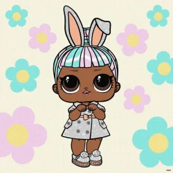 Картина за номерами "L.O.L. Surprise! Spring Bling Carats" KHO1100, 40х40 см   