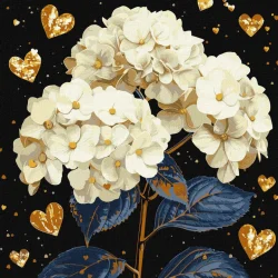 Картина за номерами "Чудові квіти" ©victoria_art KHO3277, 40х40 см 