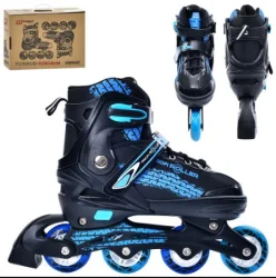 Ролики розсувні підліткові A4150-L-BL розмір (39-42)