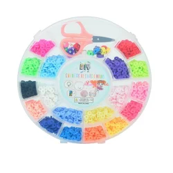 Набір бісеру для виготовлення креативних аксесуарів 254-55-2 нитки, намистини
