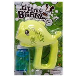 Дитячий генератор мильних бульбашок "Рибка" F2288(Green) 60 мл