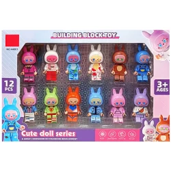 Дитячий набір фігурок Labubu 44001, 12 фігурок