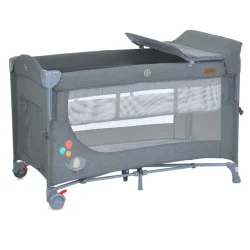 Ліжечко-манеж 2 в 1 UNITY+ ME 1098 Gray, до 13 кг