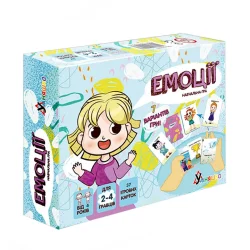 Настільна гра "Емоції" 2262-UM 37 карток, 7 варіантів гри