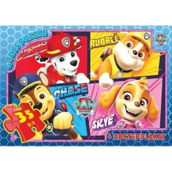 Дитячий пазл "Paw Patrol" PW08905 постер 35 елементів